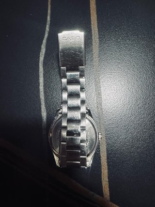 Orologio Casio Argento e Bianco