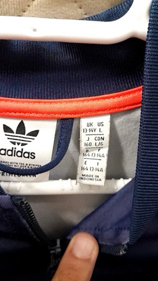 Chaqueta Adidas Niño Azul Multicolor 13 años -14