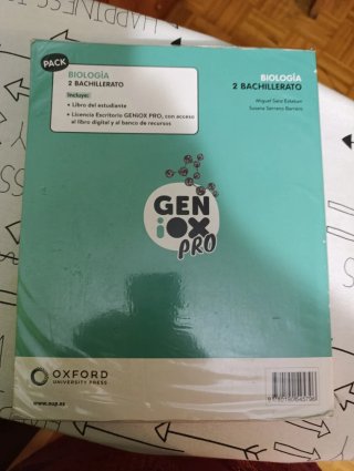 Biología 2º Bachillerato. Libro del estudiante....