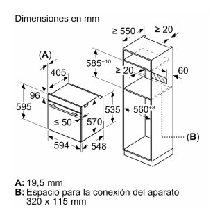 Horno Balay 3HB4000X2 Nuevo