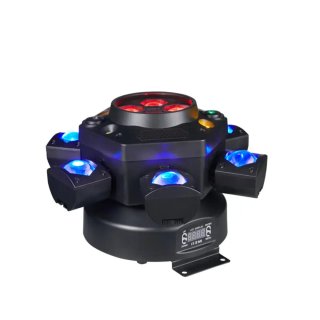 ✅️ Pack 2 Cabezas Móviles Helicoptero 120W Beam Dj