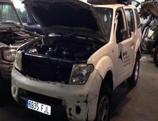 Nissan 48796 paragolpes trasero pathfinder 2.5 dci