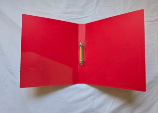 Archivador de 2 anillas rojo (nuevo)