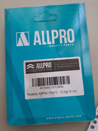 Rodillos Variador ALLPRO