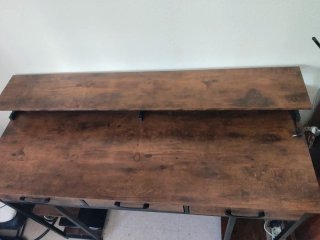 Escritorio 120x50cm con 3 cajones