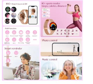 Reloj Inteligente Mujer .Nuevo