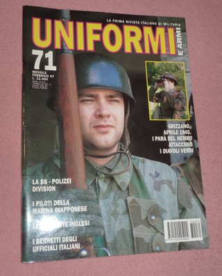 Uniformi e armi - albo n. 71 del febbraio 1997