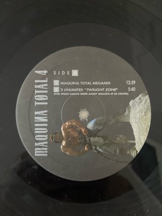 Doble Vinilo Maquina Total 4 (Max, 1992)