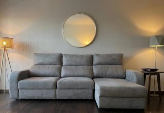 Sofá Chaise Longue Cama y Arcón