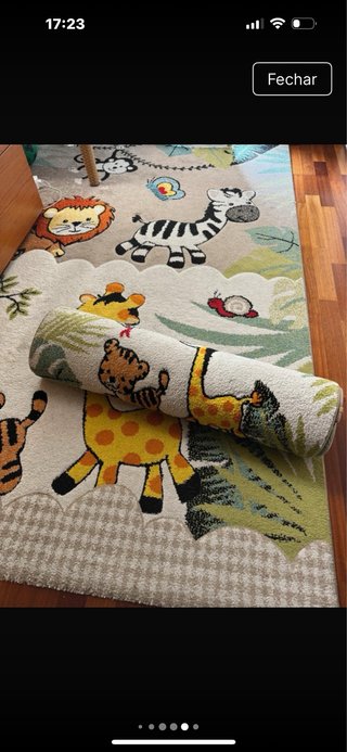 Habitación infantil: 3 alfombras y cortina