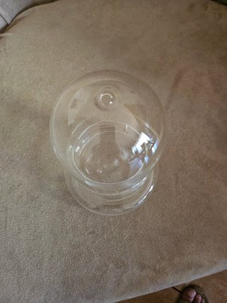 Cúpula de cristal decorativa