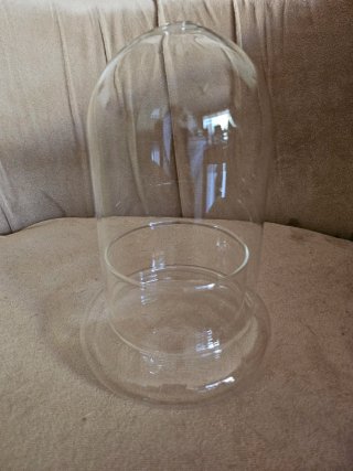 Cúpula de cristal decorativa