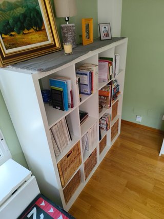 Estantería KALLAX IKEA Cestas Mimbre