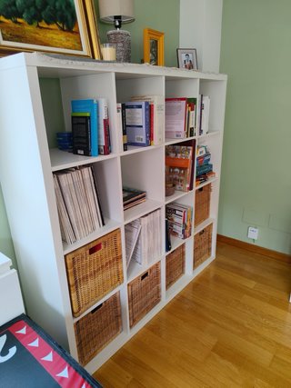 Estantería KALLAX IKEA Cestas Mimbre