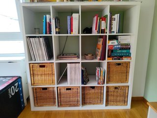 Estantería KALLAX IKEA Cestas Mimbre