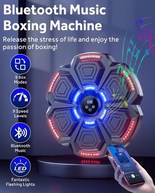 SIN ABRIR Máquina de Boxeo Musical Rítmica