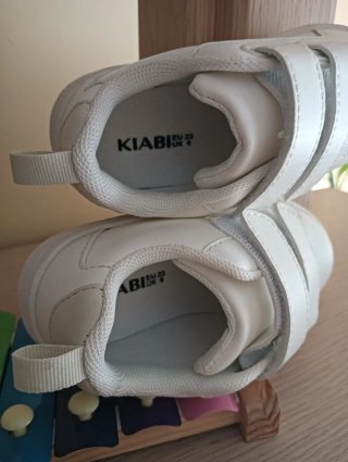 Zapatillas blancas velcro unisex