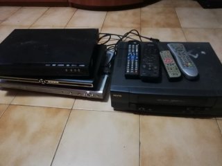 Lote Sanyo DVD y VHS