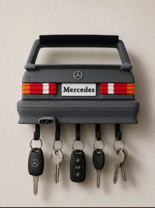 Colgador Llaves Mercedes 190 EVO