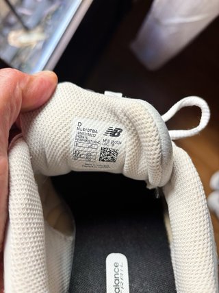 Zapatillas New Balance Beige/Blanco