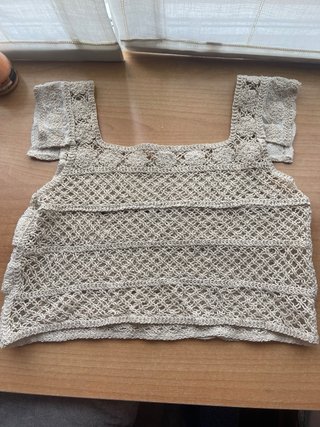 Top de crochet hecho a mano Ibiza