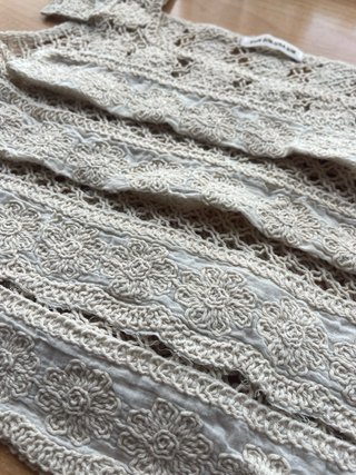 Top de crochet hecho a mano Ibiza