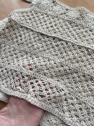 Top de crochet hecho a mano Ibiza