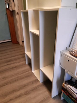 Estantería modular blanca