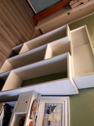 Estantería modular blanca