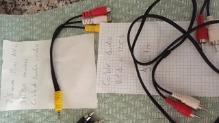 Cables Audio y Video RCA y Jack
