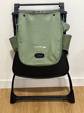 Trona Bebeconfort plegable verde
