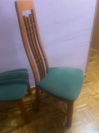 Sillas de madera