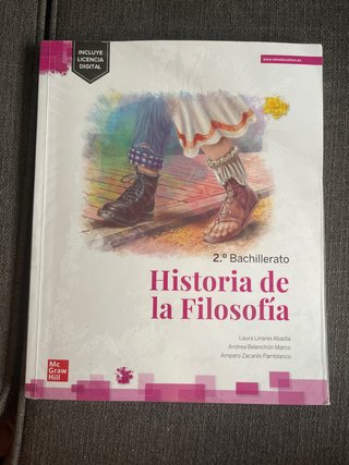 Historia de la filosofía, 2 Bachillerato