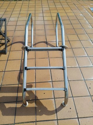 Escalera Piscina Acero Inoxidable