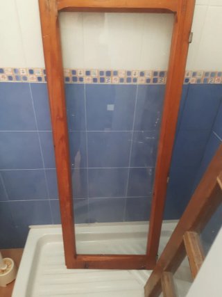 Ventana madera 120x46