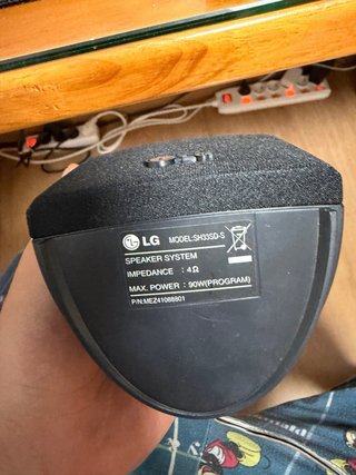 Pack altavoces negros