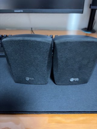 Pack altavoces negros