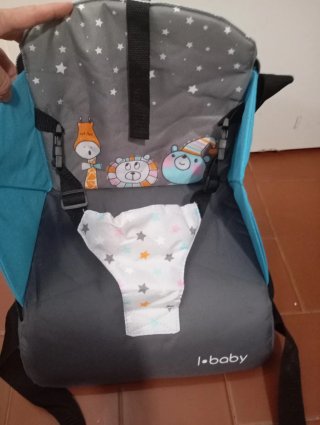 Bolso cambiador bebé I-baby gris