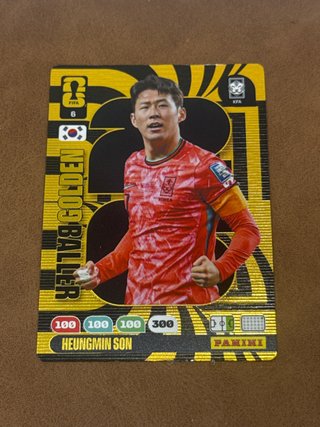 FIFA WORLD CUP 2026 HeungMin SON #6 GOLDEN BALLER