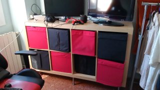 2 Estantería Kallax Ikea 8 cubos