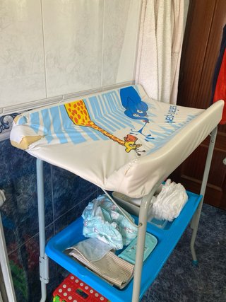 Bañera cambiador plegable MS