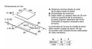 Placa Inducción Balay 60cm 3 Zonas. SIN ESTRENAR