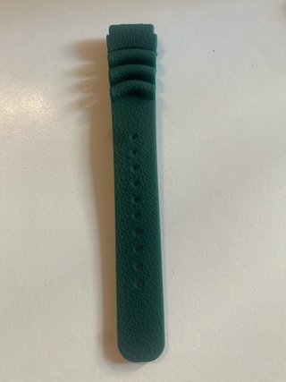 Cinturino silicone verdone 20mm  per Seiko