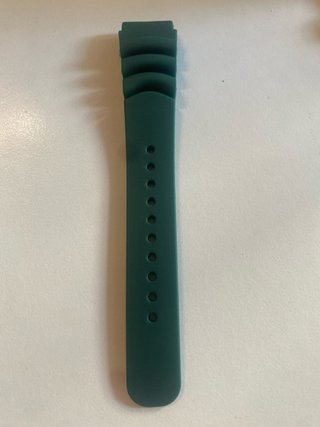 Cinturino silicone verdone 20mm  per Seiko