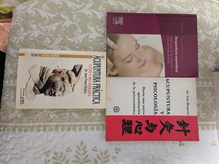 Lote 3 libros Acupuntura y Psicología