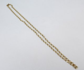 Cadena de oro 18k eslabones finos