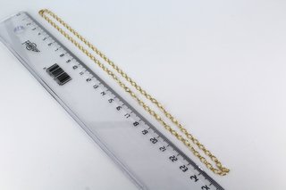 Cadena de oro 18k eslabones finos