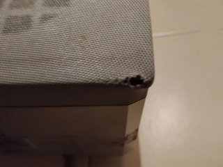 Subwoofer JVC de Home cinema.