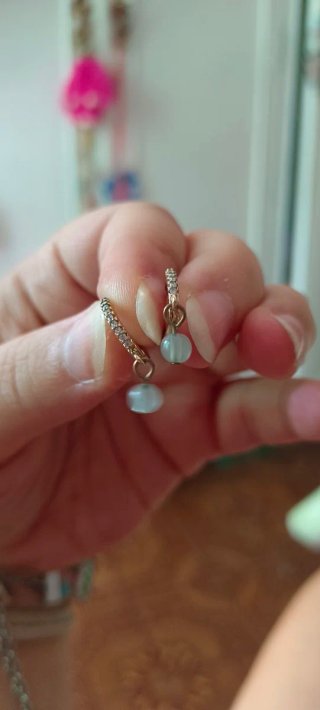 Pendientes Aro con Brillantes y Perla