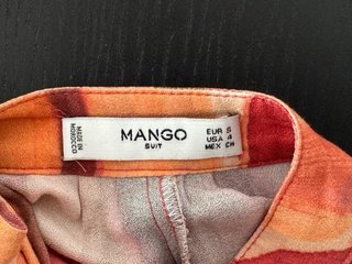 Vestido Camisa Mango Talla S